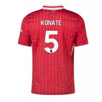 Dres Liverpool Ibrahima Konate #5 Domáci 2024-25 Krátky Rukáv